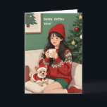 Santa, define 'nice' Christmas Card<br><div class="desc">Send warm wishes and festive cheer with our beautifully crafted Christmas card collection. Each design is made to capture the magic of the season, printed on premium semi-gloss paper that enhances every vibrant detail. Available in both standard and compact sizes, these cards are perfect for spreading joy to family and...</div>