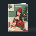 Santa, define 'nice' Christmas Card<br><div class="desc">Send warm wishes and festive cheer with our beautifully crafted Christmas card collection. Each design is made to capture the magic of the season, printed on premium semi-gloss paper that enhances every vibrant detail. Available in both standard and compact sizes, these cards are perfect for spreading joy to family and...</div>