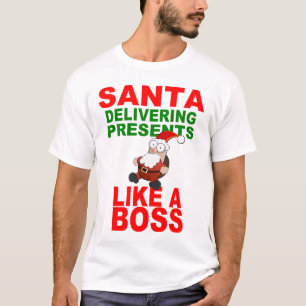 SANTA DELIVERING PRESENTS T-Shirt