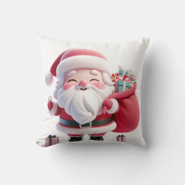 santa design pillow (Front)