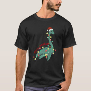 Santa Dinosaur Christmas Klaus Merry Xmas Team San T-Shirt