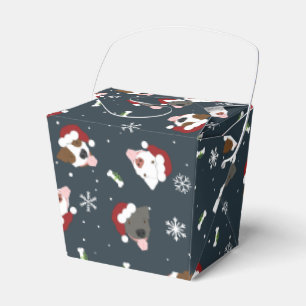 Santa Dogs Favor Box