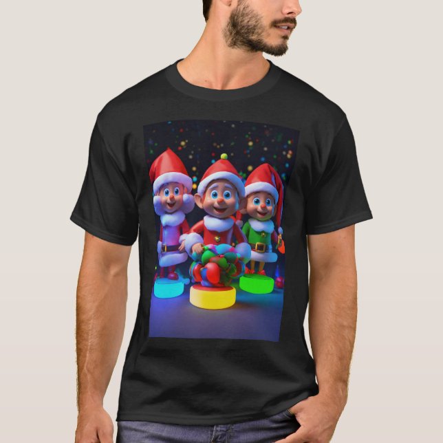 Santa Elves T-Shirt (Front)