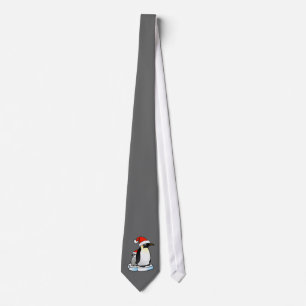 Santa Emperor Penguin Tie