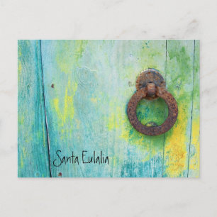 Santa Eulalia - Door Postcard