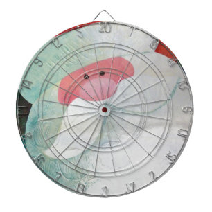 Santa Face Dartboard