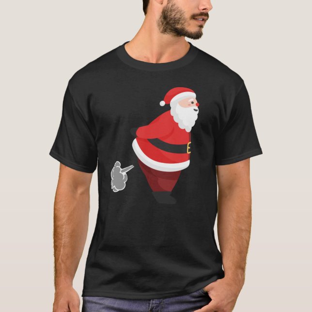 santa farting Essential T-Shirt (Front)