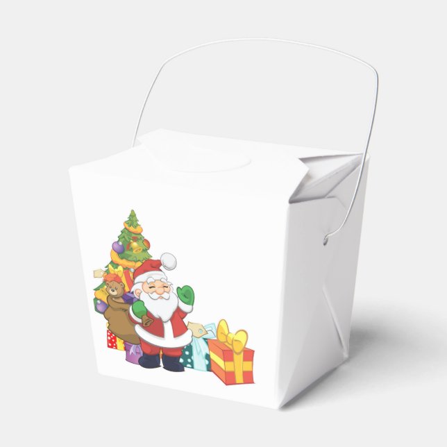 Santa Favour Box (Front Side)
