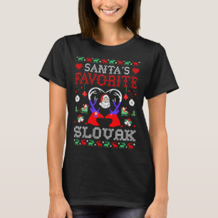Santa Favourite Slovak Christmas  Ugly Sweater