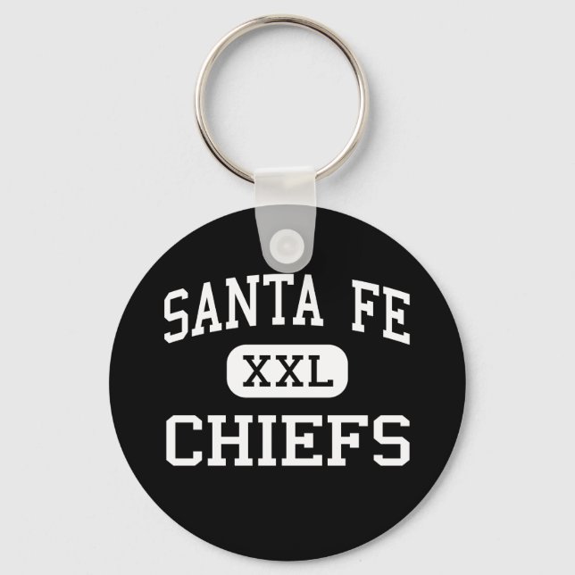 Santa Fe - Chiefs - High - Santa Fe Springs Keychain (Front)