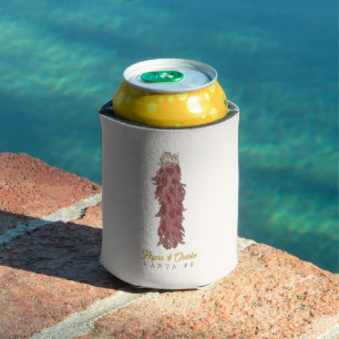 Santa Fe Chili Wedding Guest favour  Can Cooler