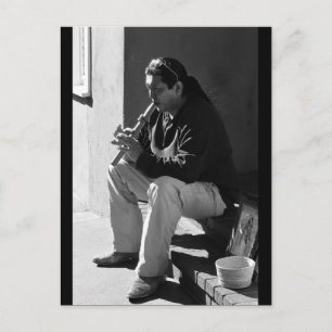 Santa Fe Flutist Postcard
