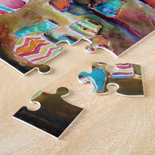 Santa Fe Lily Puzzle (Side)