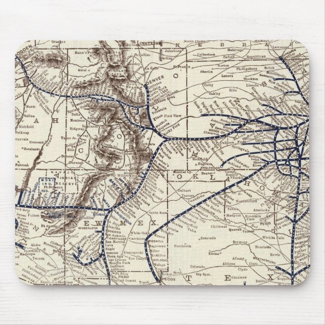 Santa Fe Mouse Pad (Front)