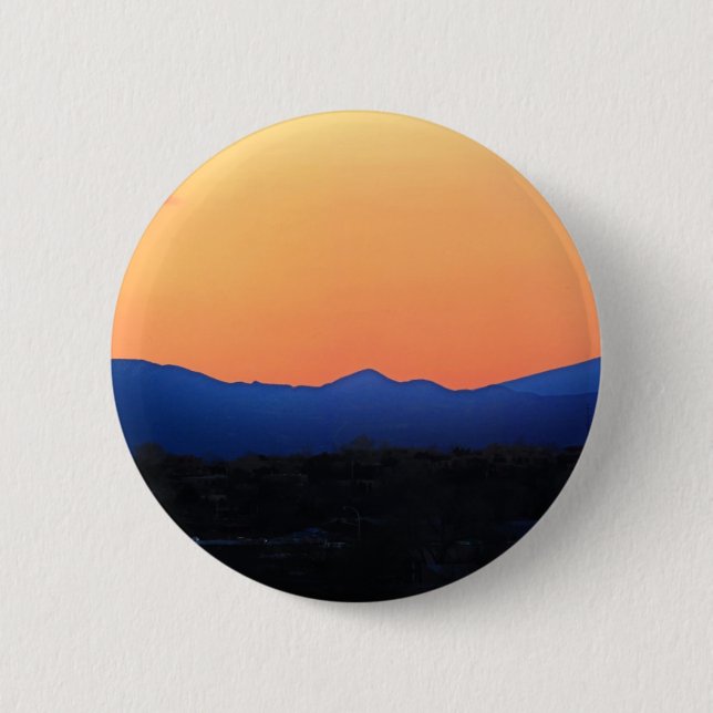 Santa Fe New Mexico 2 Inch Round Button (Front)