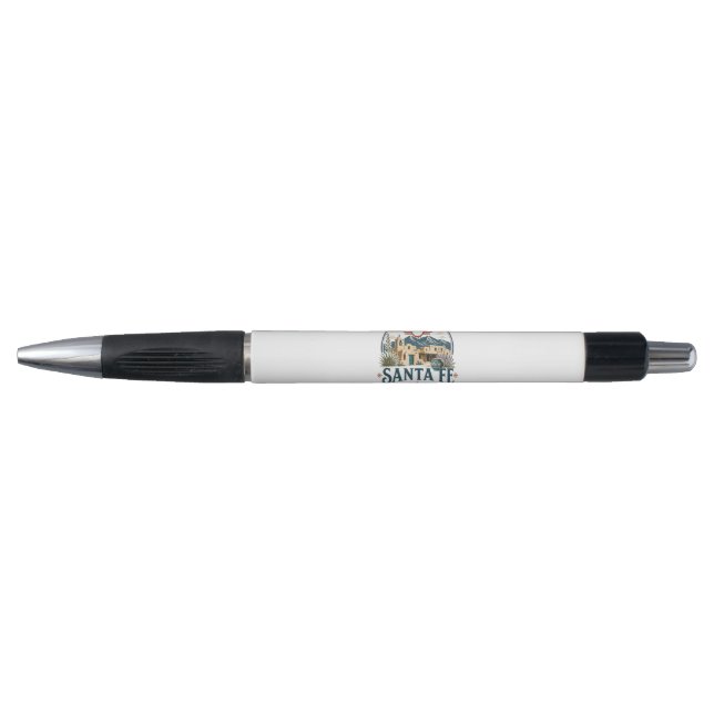 Santa Fe New Mexico Adobe Architecture Southwest Pen (Front)