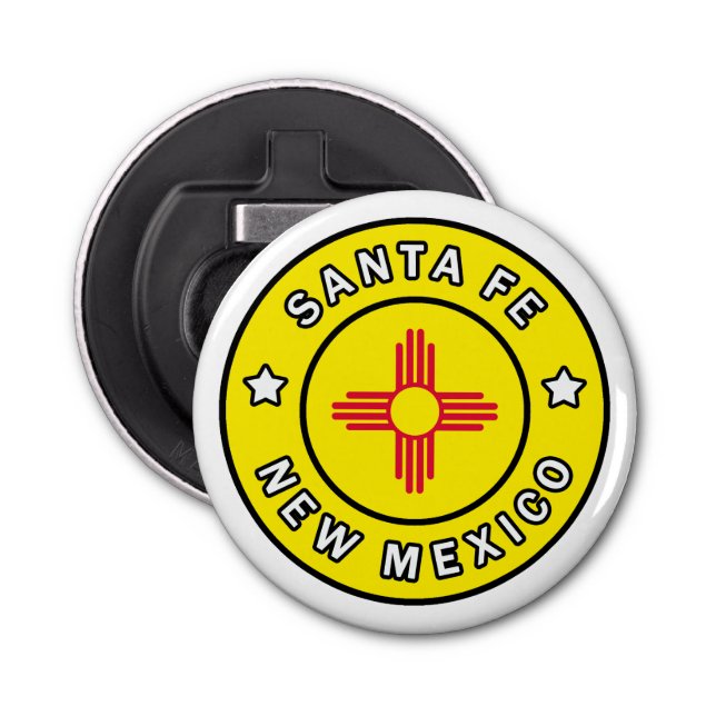 Santa Fe New Mexico Bottle Opener (Front)