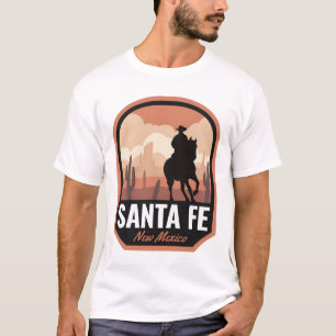Santa Fe New Mexico Desert Cowboy T-Shirt