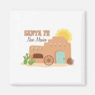 Santa Fe New Mexico Magnet
