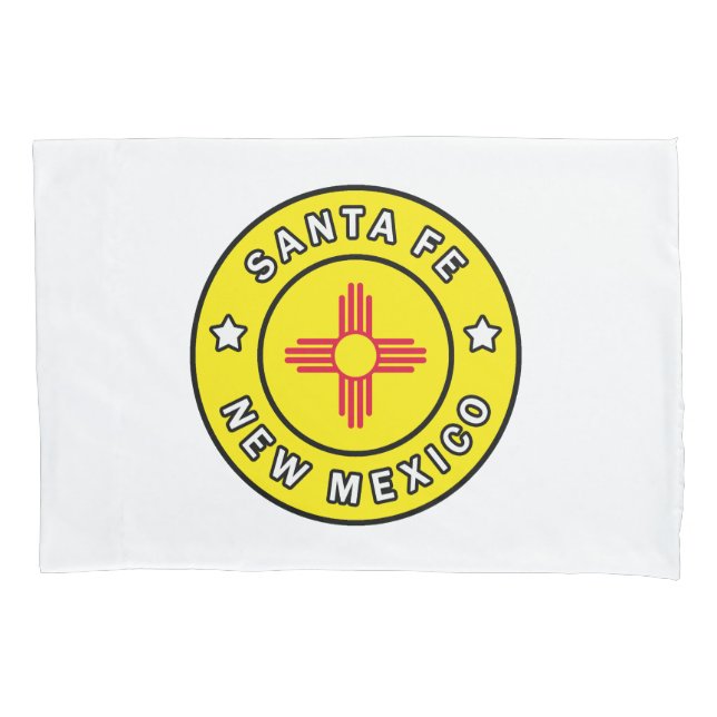Santa Fe New Mexico Pillowcase (Front)