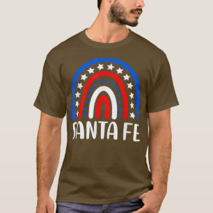 Santa Fe New Mexico Shirts for Women I Love Santa