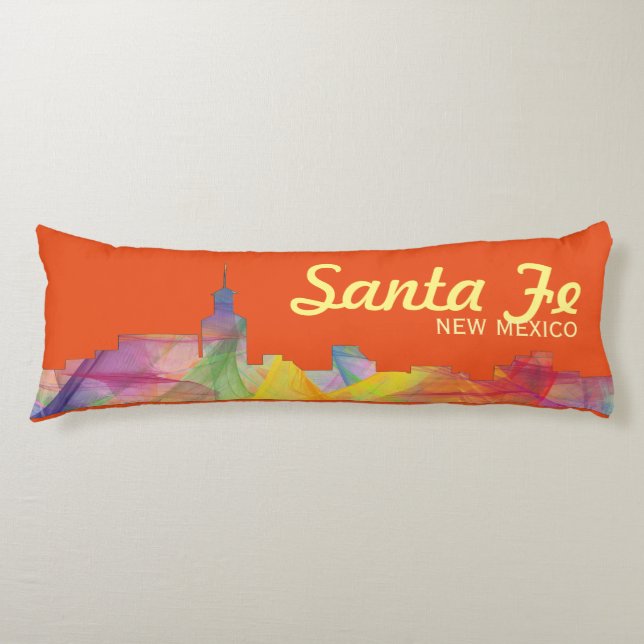 SANTA FE, NEW MEXICO SKYLINE WB1 - BODY PILLOW (Front)