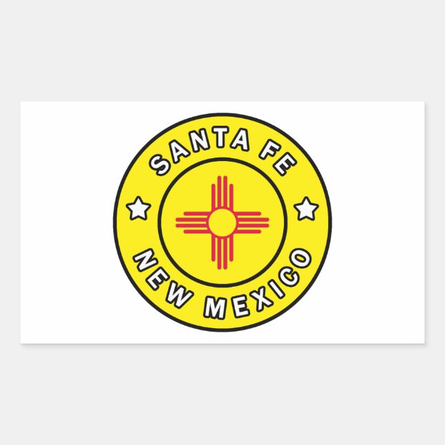 Santa Fe New Mexico Sticker (Front)