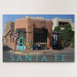 Santa Fe New Mexico Water St. and Don Gaspar Jigsaw Puzzle