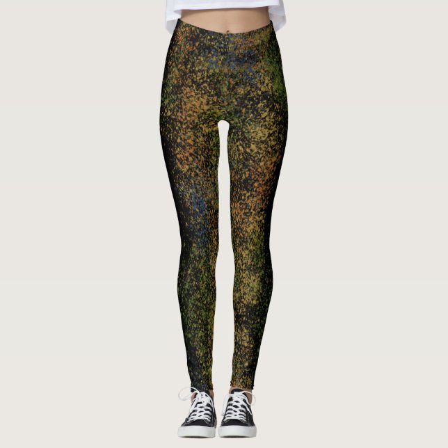 SANTA FE PICKLEBALL LEGGINGS SPECKLED (Front)