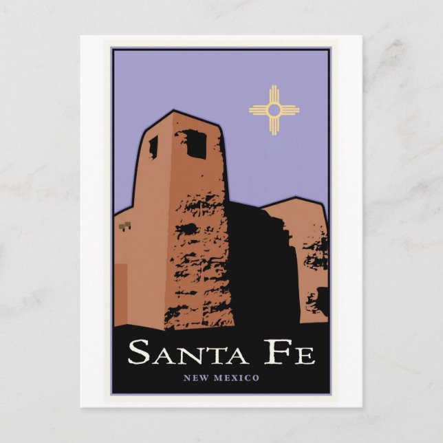 Santa Fe Postcard (Front)