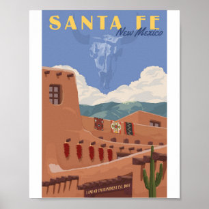 SANTA FE POSTER