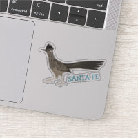 SANTA FE Roadrunner Bird Coloured Pencil Art