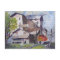 Santa Fe Train Depot-postcard