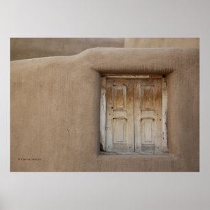 Santa Fe Window Poster