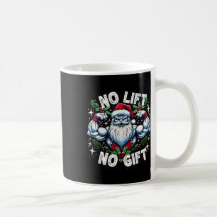 Santa Fitness Bodybuilding Christmas no Lift No Gi Coffee Mug