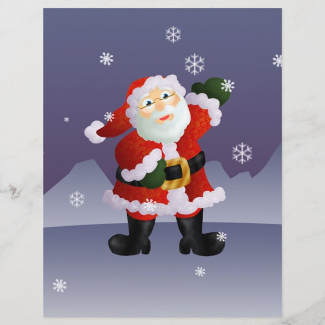 Santa Flyer (Front)