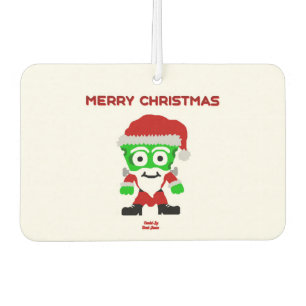 Santa FrankenCheese Rectangle Air Fresher Freshener