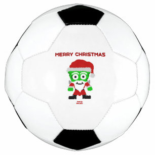 Santa FrankenCheese Soccer Ball