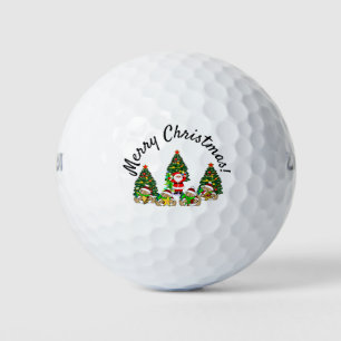 Santa Friends Golf Balls