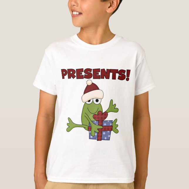 Santa Frog Tshirts and Gifts (Front)