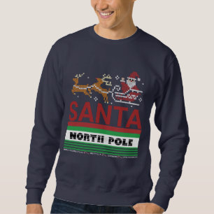 Santa From The North Pole Sweatshirt