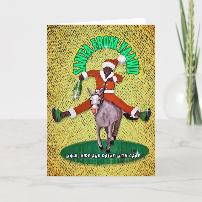 Santa from Yaawd Card (Front)