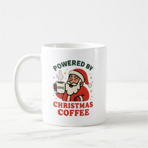 Santa Fueled by Christmas Coffee Mug