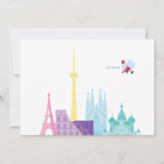 Santa Funny Pun Christmas Holiday Party Event Invitation (Front)