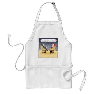 Santa Gets Some Advice Standard Apron