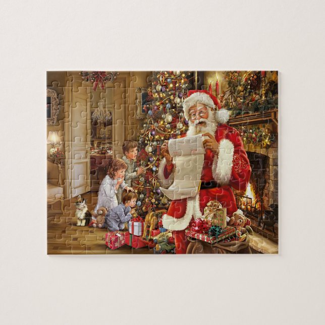 Santa Gifts for Christmas Jigsaw Puzzle (Horizontal)