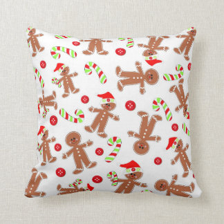 Santa Gingerbread Pillow