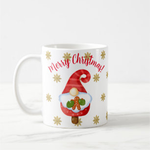 Santa Gnome   Coffee Mug