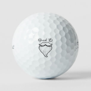 Santa Golf Balls - Christmas Monogrammed Gift Set