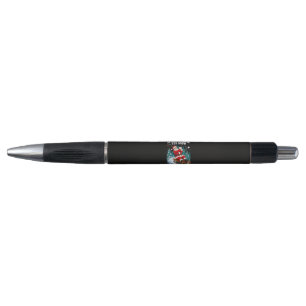 Santa Golfing Merry Christmas Golfer Pen